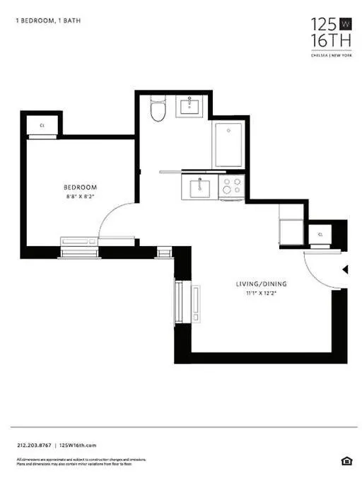 Modern Spacious Apartment In Chelsea نيو يورك
